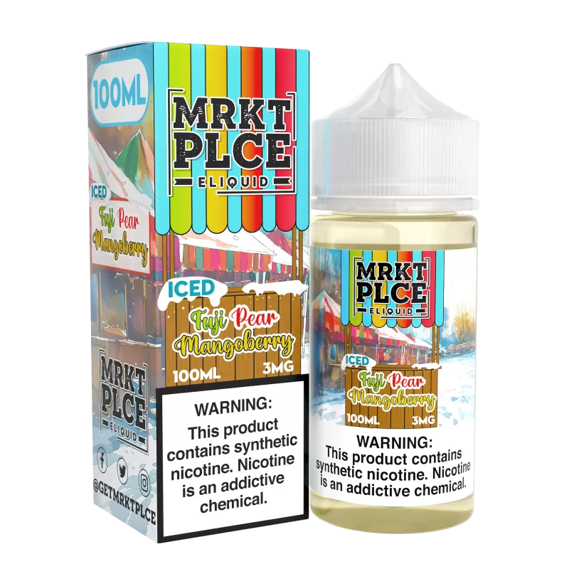MRKTPLCE - ICED Fuji Pear Mangoberry - 100ML E-Liquid - 0MG