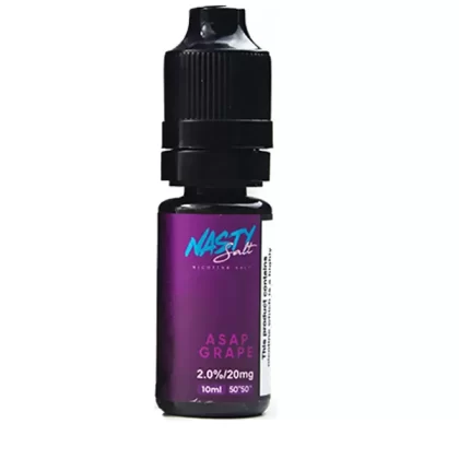 Nasty Juice ASAP Grape Nic Salt E-Liquid - 10mg