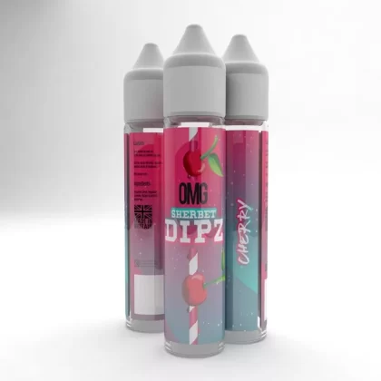 CHERRY SHERBET DIPZ BY OMG EJUICE – 50ml – 0mg
