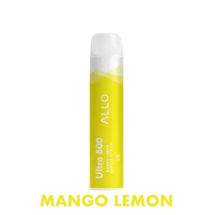 ALLO Ultra 800 Disposable Vape – Mango Lemon