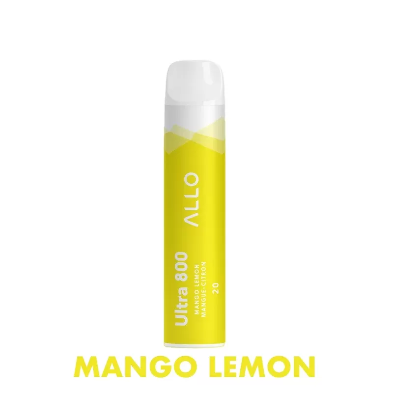 ALLO Ultra 800 Disposable Vape – Mango Lemon