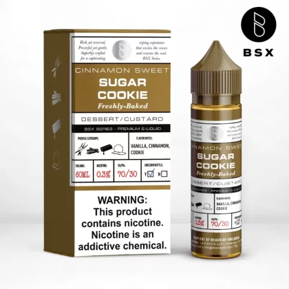 BSX Vapor BSX Series - Sugar Cookie - 60ML E-Liquid - 6MG