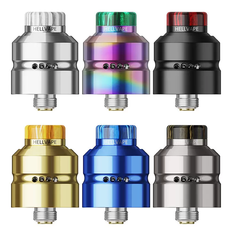 Hellvape Dead Rabbit Mini RDA Atomizer - Gold