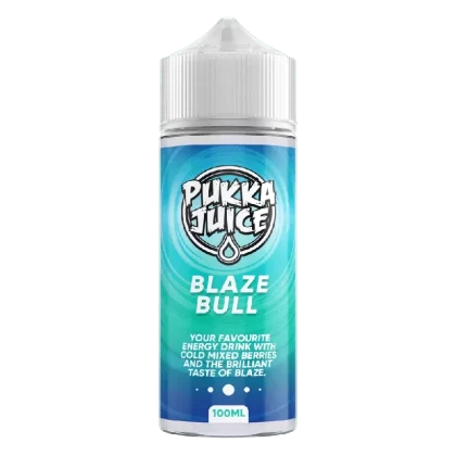 Pukka Juice 100ml E-liquid Shortfill Blaze Bull - Nicotine Strength#0mg