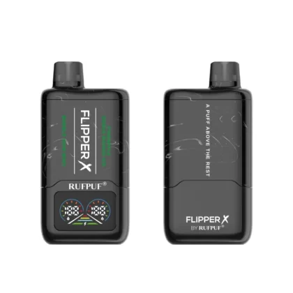 Rufpuf Flipper X Disposable – Bubble Gum Mint + Pineapple Guava Mango Ice 50mg (20000Puffs)