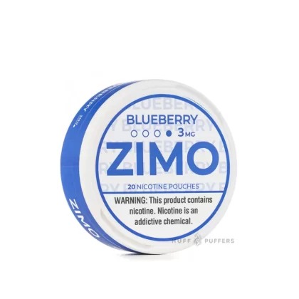 Zimo Nicotine Pouches – Blueberry - Single, 5-Pack; Vape Product, Vape Product