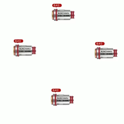 Uwell Nunchaku 0.4ohm Coil – Pack of 4 Coils