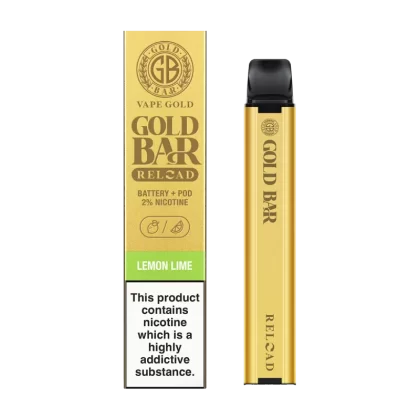 Lemon Lime Gold Bar Reload Prefilled Pod Kit - 20mg - Vape Product