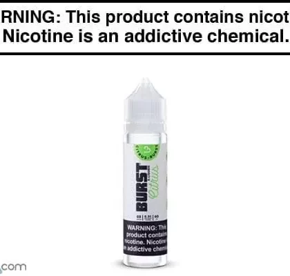 CITRUS BY BURST E LIQUID 60ML/100ML - Vapejuice