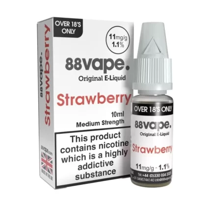 Strawberry (Sweet Strawberry) E-Liquid Anytank & Original Series by 88vape (10ml) - 11mg