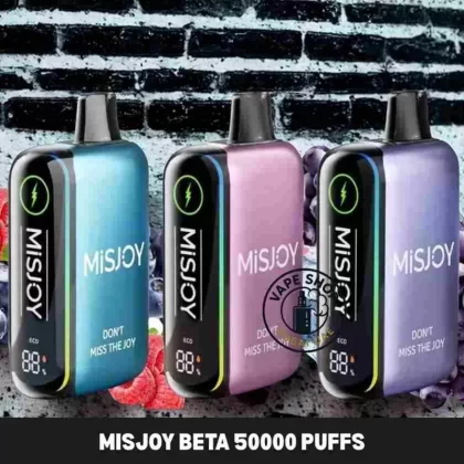 MISJOY Beta 50000 Puffs Disposable Vape 50mg in UAE - Vapeshopdubaiuae