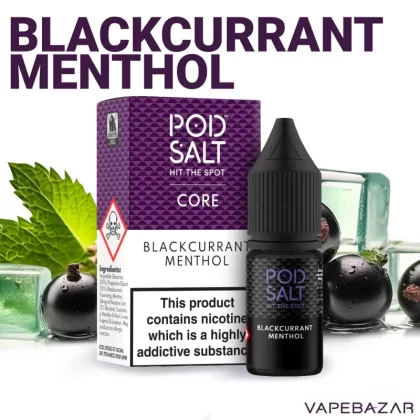 Podsalt Core – Blackcurrant Menthol - Vapebazar