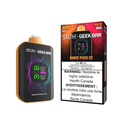 STLTH x GEEK BAR - Mango Peach Ice - 20 mg/mL (wholeseller) - Excise ON, 20 mg/mL (wholeseller) - Excise AB