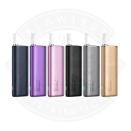 Oxva SlimStick Prefilled Pod Vape Kit - Black (Kiwi Passion Fruit), Blue (Blueberry) (5694CE)