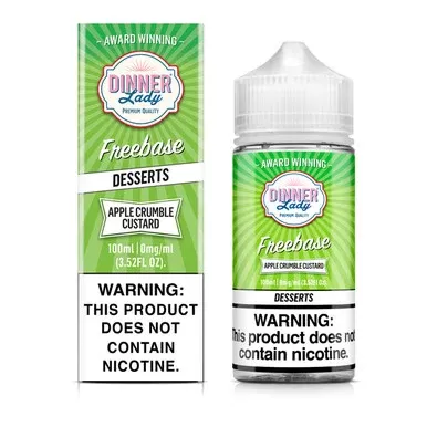 Apple Crumble Custard Dinner Lady TFN 100mL