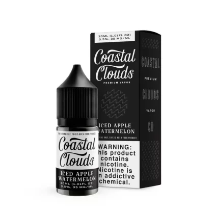 Coastal Clouds Salt Iced Apple Watermelon eJuice - Vape Product; Vape Product, Vape Product (0F769E)