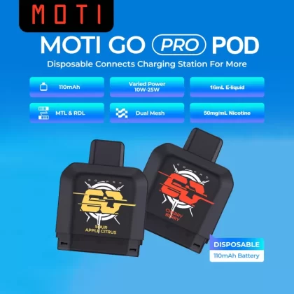 MOTI Go Pro Disposable Flavor Pod (Pod ONLY) - Watermelon Bubblegum
