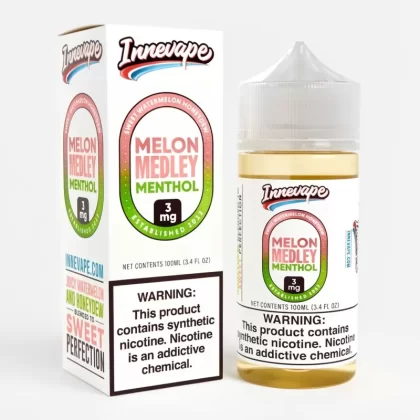 Melon Medley Menthol – Innevape E-Liquids – 100mL Vape Juice - Vape Product; Vape Product, Vape Product (43520E)