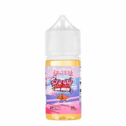 The Finest Salt Nic – Straw Melon Sour Menthol 30mL - Motivapeaustralia