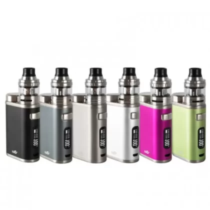 Eleaf iStick Pico 21700 100W Starter Kit With Ello Tank - Brushed Silver