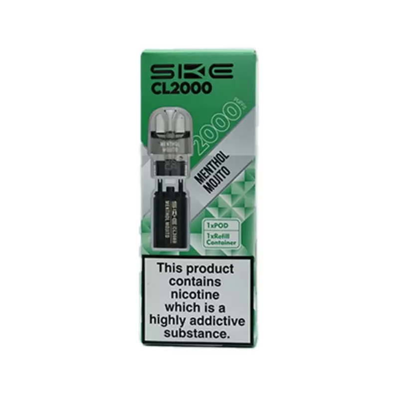 SKE CL2000 Prefilled Pods Menthol Mojito - Strength#20mg