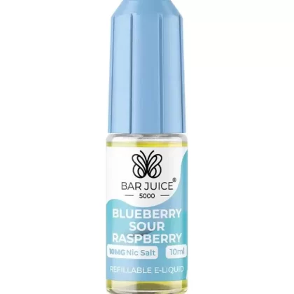 Bar Juice 5000 Blueberry Sour Raspberry Nic Salt Vape Juice - 10mg