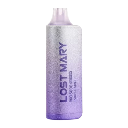 Purple Mint – LOST MARY MO5000 *GLITTER EDITION* - Site#VAP~Nicotine#50mg~Size#Single>5 Pack