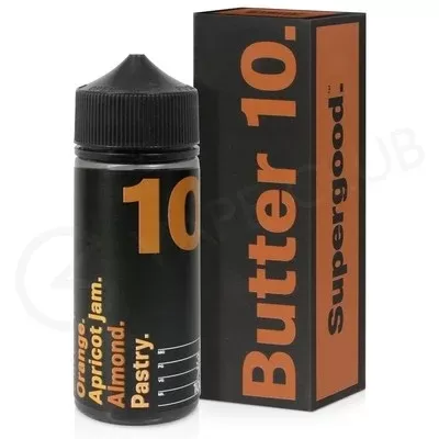 Butter 10 Shortfill E-Liquid by Supergood 100ml - Ecigpremium