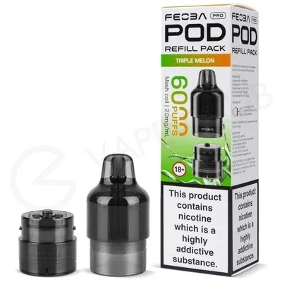 Triple Melon Feoba 6000 Pro Refill Pack