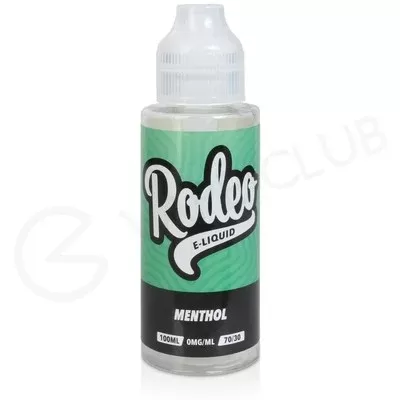 Menthol Shortfill E-liquid by Rodeo 100ml