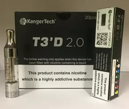 Kanger T3D 2.0 2.0ml Clearomiser – TPD Ready