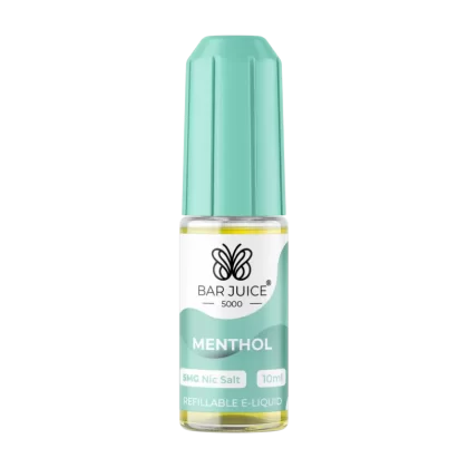 Menthol Nic Salt by Bar Juice 5000 - 5mg - Vape Product