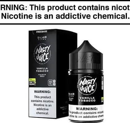 SILVER BLEND BY NASTY JUICE 60ML - Vapejuice