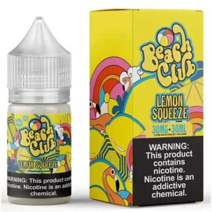 Beach Club Salts Lemon Squeeze 30ml E-Juice