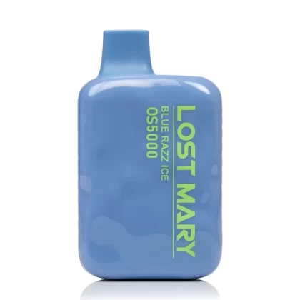 BLUE RAZZ ICE LOST MARY OS5000 DISPOSABLE - Huffvape