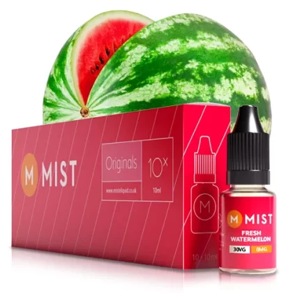 Fresh Watermelon E Liquid (10x10ml) - 70PG/30VG (Standard) / NONE 0mg