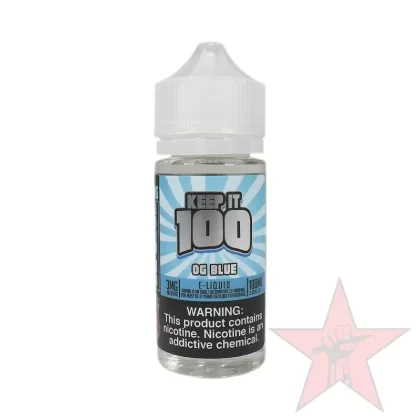 Keep It 100 – OG Blue – 100mL - Vape Product