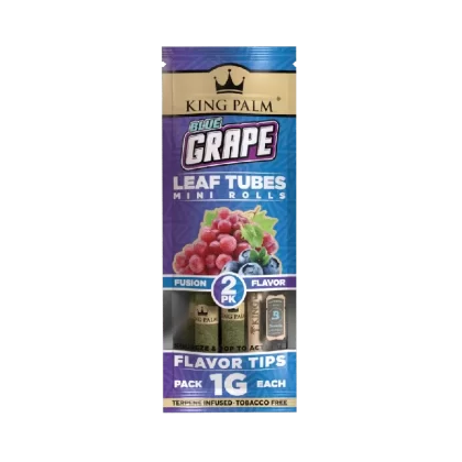 King Palm 2 Mini Rolls – Blue Grape