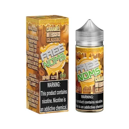 Nomenon Free Caramel Butterscotch Classic eJuice - 120mL 6mg, 120mL 3mg