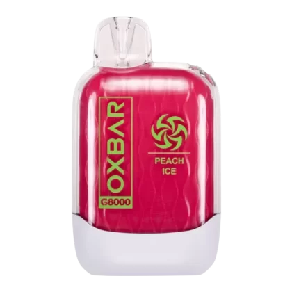 Peach Ice Oxbar G8000 - Nicotine#50mg~Size#Single>5 Pack