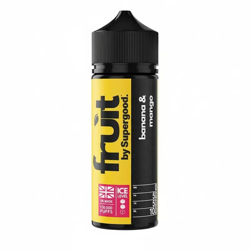 Banana and Mango By Supergood Fruit 100ml Shortfill - Vape Store