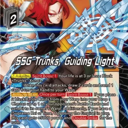 SGG Trunks, Guiding Light (BT21-133) [ZENKAI Series: Set 04]