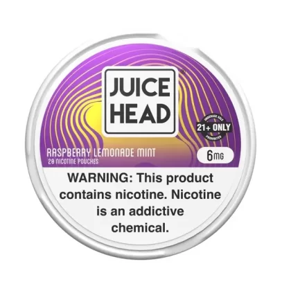 Juice Head Raspberry Lemonade Mint Nicotine Pouches - Vape Product, Vape Product