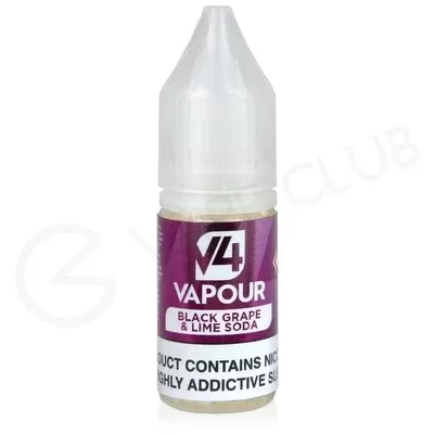 Black Grape & Lime Soda E-Liquid by V4 Vapour