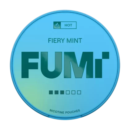 Fiery Mint FUMI Nicotine Pouches - 15mg - Vape Product