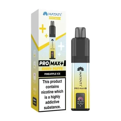 Hayati Pineapple Ice Pro Max+ 6000 Prefilled Vape Kit