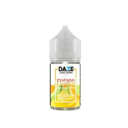 7 Daze Fusion Salt Nicotine Vape Juice - Vape Product, Vape Product; Banana Cantaloupe Honeydew, Grape Apple Aloe