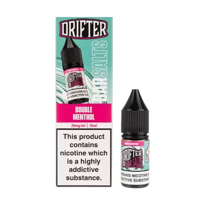 Double Menthol Nic Salt E-Liquid by Drifter - 5mg