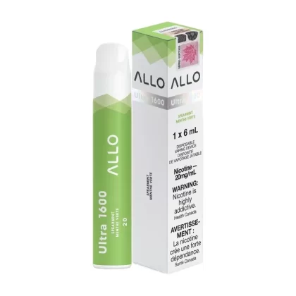 ALLO Ultra 1600 Disposable Vape – Spearmint