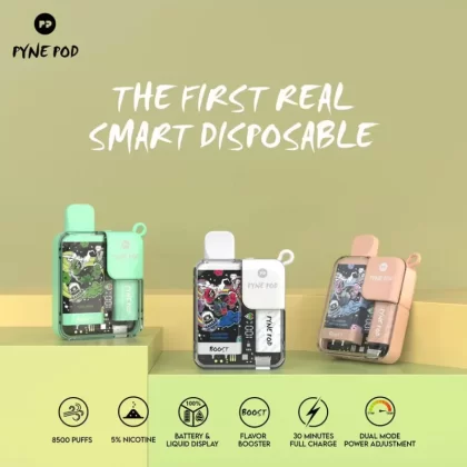 Pyne Pod BOOST 8500 Disposable Device – 8500 Puffs - Colombian Coffee
